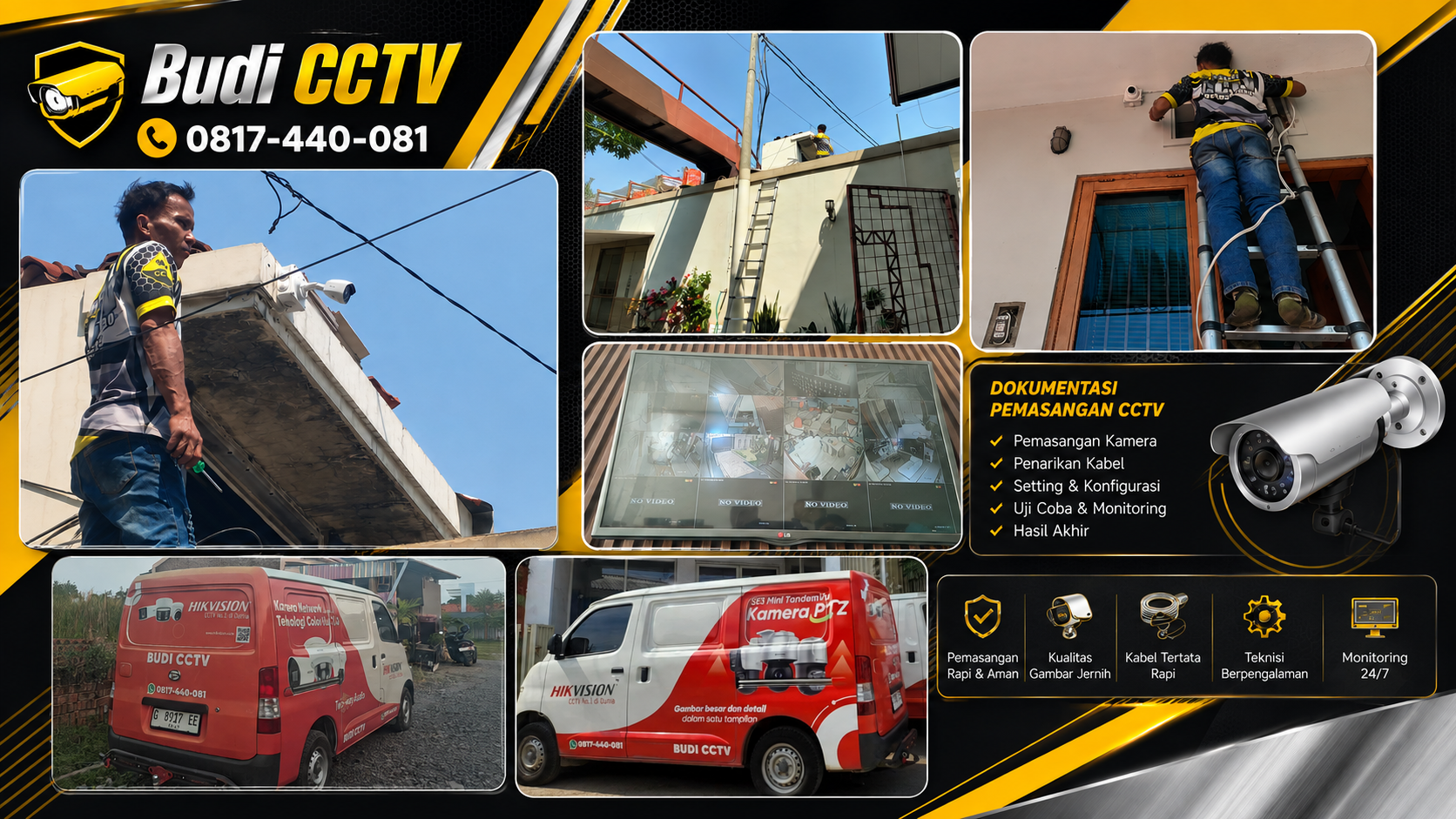 Instalasi CCTV Hikvision di Batang, Rumah Lebih Aman